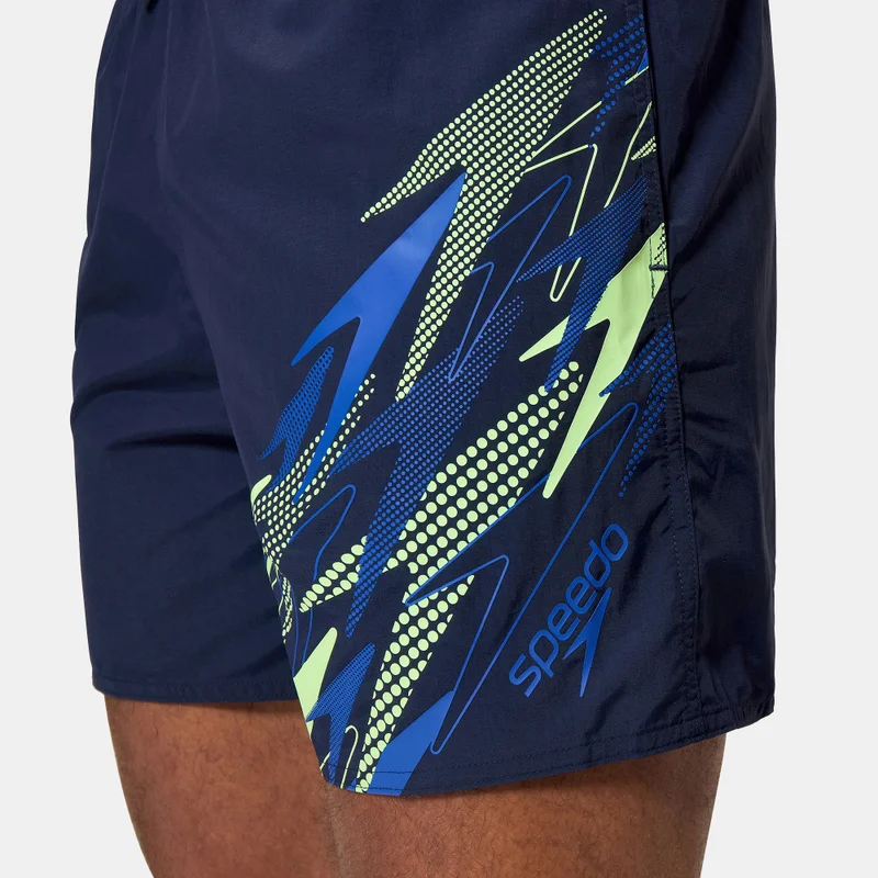 speedo Blue Men's Medley Logo Swimming Shorts for Men | Best Price UAE